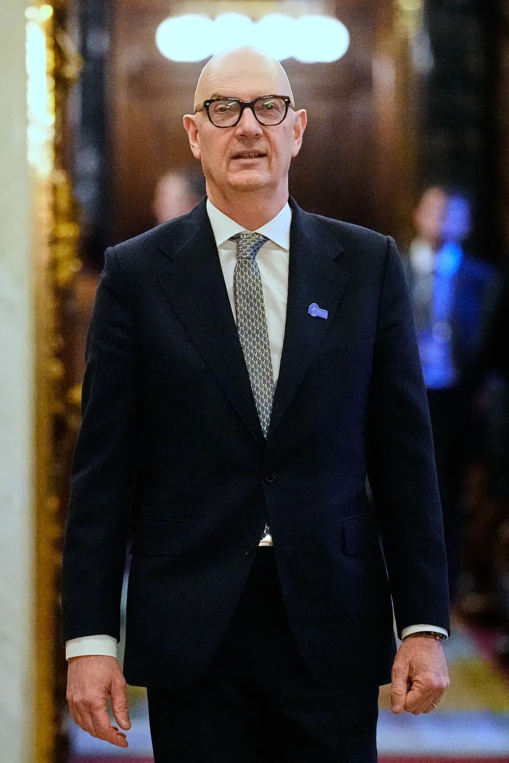 French Finance Minister Roland Lescure arrives for the North Sea Summit in Hamburg, Germany, where the North Sea coastal states aim to strengthen cross-border cooperation in the expansion of offshore wind energy and hydrogen infrastructure on Monday, January 26, 2026. (AP Photo/Martin Meissner, Pool)